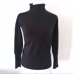 French Connection black mock turtleneck sweater